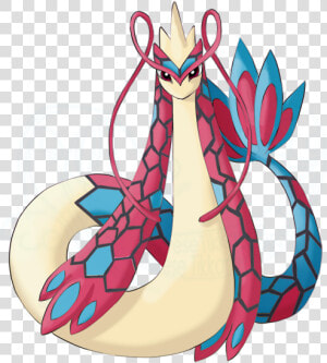 Milotic   Pokemon Mega Milotic  HD Png Download