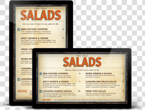 Chickenmenus4 Lightbox   Wood  HD Png Download