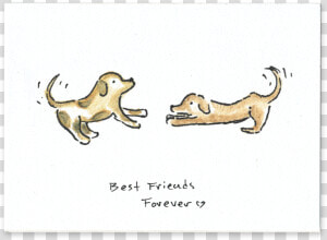 Best Friends Forever   Cartoon  HD Png Download