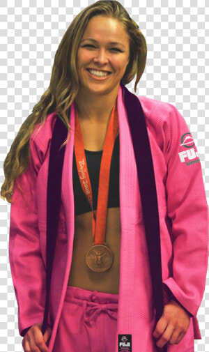 Fuji All Around Bjj Gi Pink Ronda Rousey Open Gi  HD Png Download