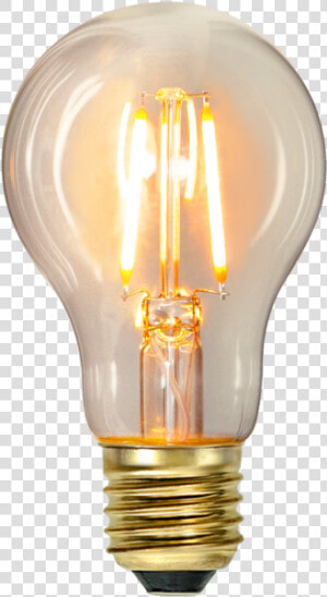 Led Lamp E27 A60 Soft Glow   Transparent Background Light Bulb Png  Png Download