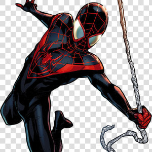 Ultimate Spider Man Web Warriors Miles Morales   Miles Morales Ultimate Spider Man Suit  HD Png Download