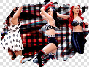 Eva Marie   Nikki Bella Brie Bella And Eva Marie  HD Png Download