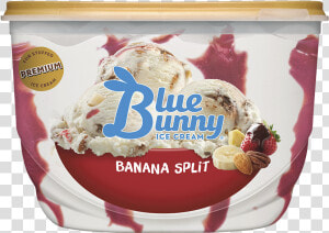 Banana Split   Blue Bunny Monster Cookie Mash  HD Png Download