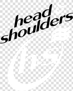 Head  amp  Shoulders Logo Black And White   Head And Shoulders Shampoo  HD Png Download