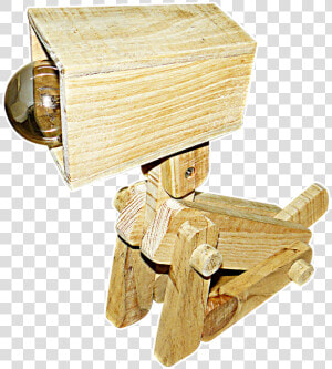 Lampara   Lampara De Madera En Forma De Perro  HD Png Download