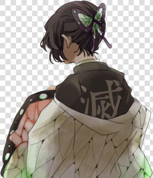  kimetsunoyaiba  demonslayer  kochou  shinobu  kochoushinobu   胡蝶 しのぶ 髪 飾り  HD Png Download