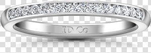 Diamond Wedding Band Erin   Bangle  HD Png Download