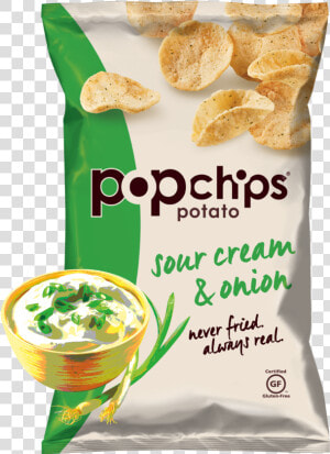 Image   Pop Chips Sour Cream  HD Png Download