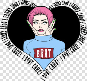 Brat Printfile Front   Illustration  HD Png Download