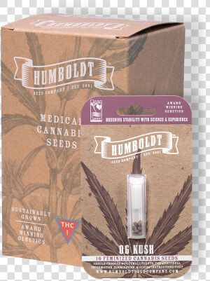 Og Kush 10 Feminized Retail Box Ogk 10 F Rb   Humboldt Seed Company Pineapple Muffin  HD Png Download