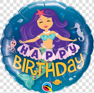 Mermaid Balloons Qualatex  HD Png Download