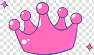 Crown Pink   Pink Crown  HD Png Download