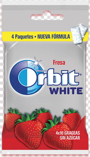 Chicles Blanqueadores Orbit Pack Ahorro Sabor Fresa   Orbit  HD Png Download