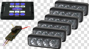 Six Head Strobe Package   Light  HD Png Download