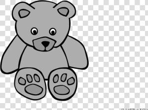 Brown Bear Animal Free Black White Clipart Images Clipartblack   Teddy Bear Clipart Black And White Png  Transparent Png