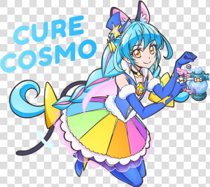 Star Twinkle Precure Cure Cosmo  HD Png Download