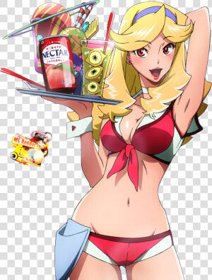 Space Dandy And Honey  HD Png Download