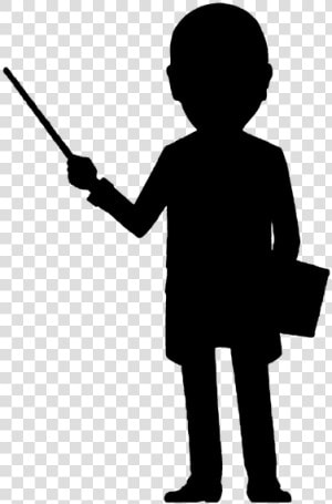 Profesor  Señalando  Descripción  Maestro   1920 Women Silhouette  HD Png Download