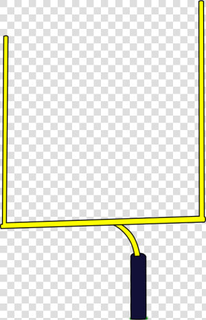 Football Goal Post Clipart   Clip Art Field Goal  HD Png Download