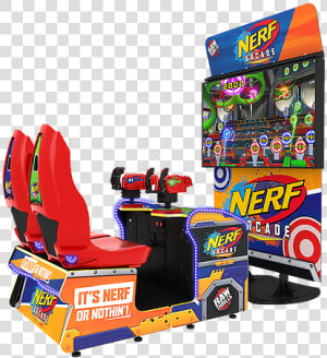 Raw Thrills Nerf Arcade  HD Png Download