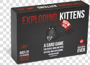 Exploding Kittens Nsfw Edition Draggable False   Exploding Kittens Nsfw Box  HD Png Download