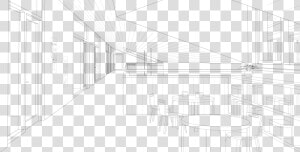 Prespective Drawing Hallway  HD Png Download