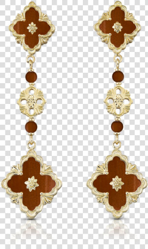 Opera Color Pendant Earrings   Buccellati Earrings  HD Png Download