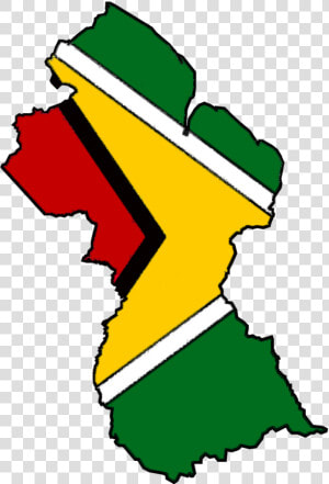 Guyana Map  HD Png Download