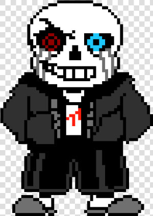 Reaper Sans Pixel Art  HD Png Download