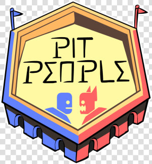 Pitpeople Logo Stationary   Pit People Title  HD Png Download