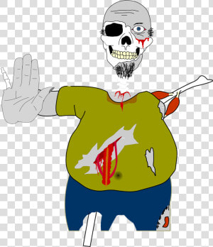 Zombie  Drawing  Svg  Scary  Monster  Halloween  Horror   Tegning Halloween  HD Png Download