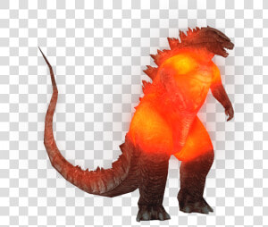 Burning Godzilla 2014 Render By Titanollante   Burning Godzilla 2019 Png  Transparent Png