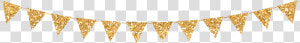  gold  glitter  banner  flag  pennant  png   Uitnodiging Kinderfeestje Superhero  Transparent Png