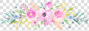 Watercolor Flowers Png Bouquet Watercolor Flowers Png   Watercolor Flower Clipart Png  Transparent Png