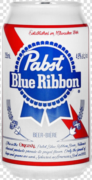 Pabst Blue Ribbon Beer Can  HD Png Download