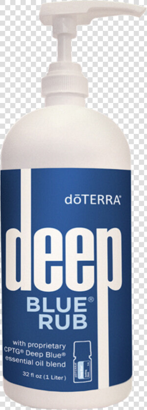 Doterra Deep Blue Rub 32oz   Doterra Blue Rub  HD Png Download