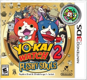 Yo Kai Watch 2 Bony Spirits 3ds  HD Png Download