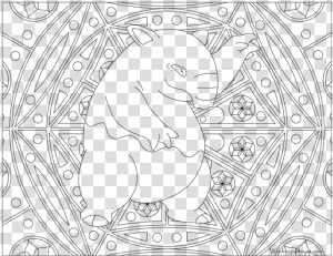 Pokemon Adult Colouring Pages  HD Png Download