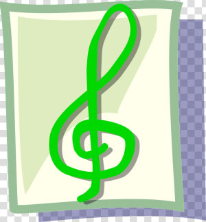 Notas Musicales En Color Verde  HD Png Download