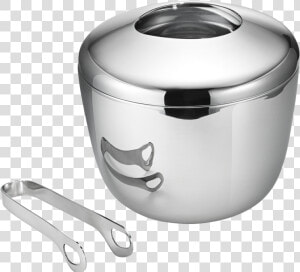 Sky Ice Bucket  amp  Tongs   Png Download   Georg Jensen Ice Bucket And Tongs  Transparent Png