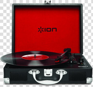 Ion Audio Motion Lp Turntable   Png Download   Ion Vinyl Motion Black  Transparent Png