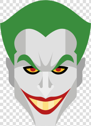 Joker Smile Vector   Joker Face Cartoon Png  Transparent Png