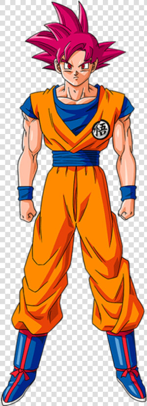 Goku Super Saiyan God   Goku Super Saiyan God Png  Transparent Png