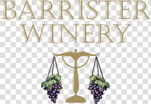 Barrister Winery   Barrister Winery Logo  HD Png Download