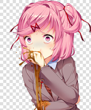 Transparent Sayori Hanging Png   Doki Doki Literature Club Vomit  Png Download