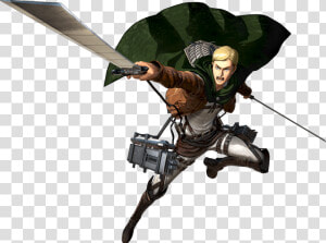 Attack On Titan Erwin Png  Transparent Png