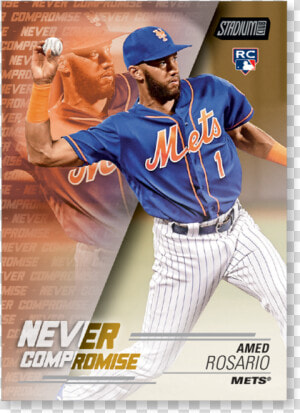 2018 Topps Baseball Stadium Club Amed Rosario Never   Light Up Gold  HD Png Download