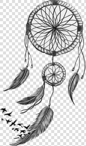 Dream Catcher   Tatuagem Desenho Filtro Dos Sonhos  HD Png Download