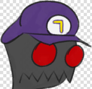 Waluigi Hat Png   Cartoon  Transparent Png